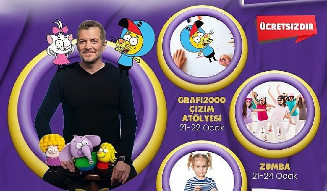 Kral Şakir’in yaratıcısı Varol Yaşaroğlu Park Afyon AVM’de hayranlarıyla buluşacak